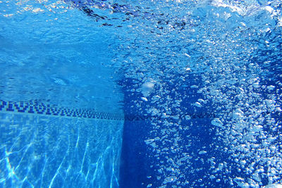 Full frame shot of swimming pool