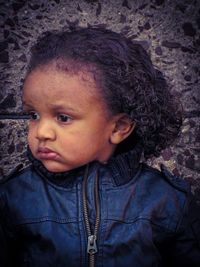 Portrait of young woman