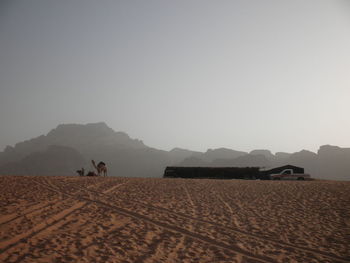 View of a desert