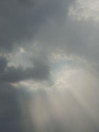 Low angle view of sky