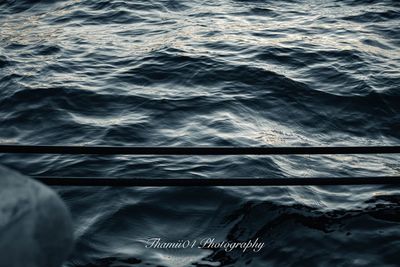 Reflection of clouds in water