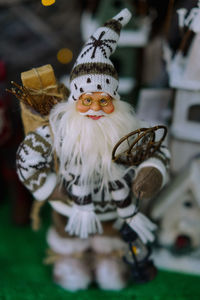 Close-up of christmas decorations