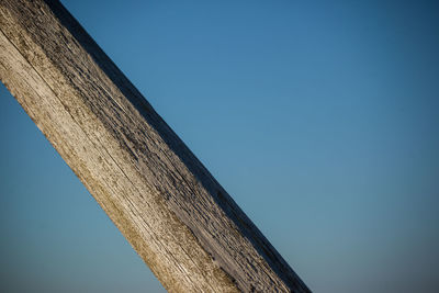 Low angle view of blue sky