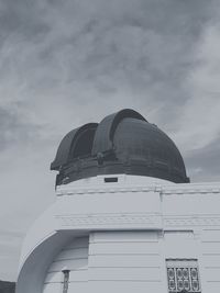 Low angle view of built structure against sky