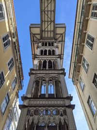 Low angle view of buildings against sky