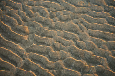 Full frame shot of sand