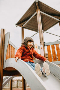 A winter sunday with my 4 year old daughter in the park