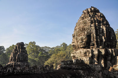 View of temple against sky