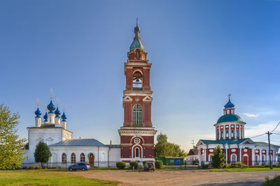 Low angle view of church