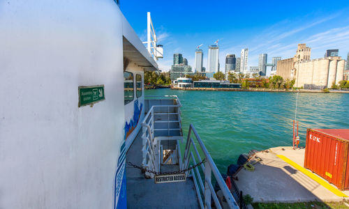 Panoramic view of buildings in city