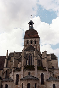 Low angle view of building against sky