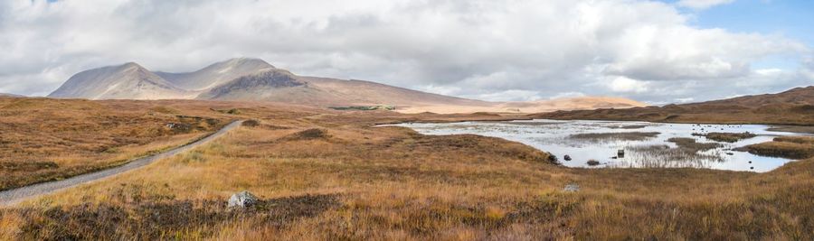 Panoramic view of landscape against sky