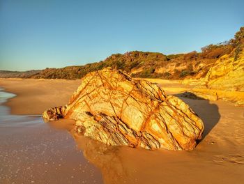 Scenic view of beach