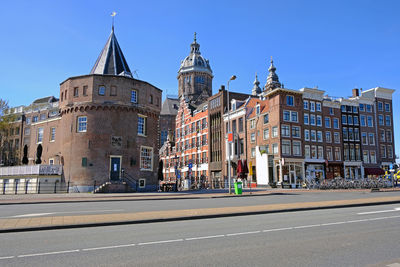 City scenic from amsterdam in the netherlands