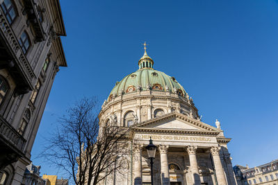 Low angle view of church