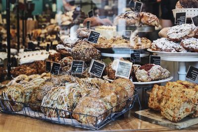 Close-up of food for sale in store