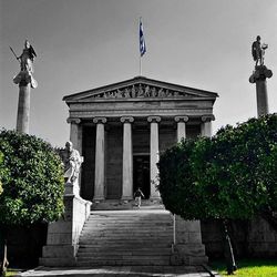 Low angle view of monument