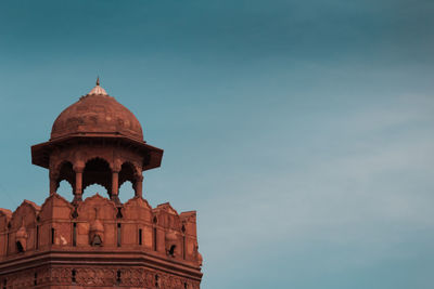 Low angle view of historical building against sky