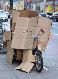 Cars parked in parking lot