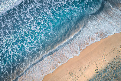 Aerial view of beach