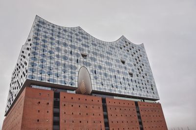 Low angle view of building against sky