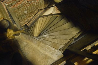 Low angle view of staircase