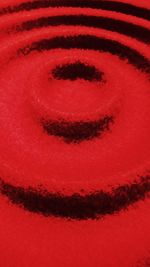 Close up of red leaf