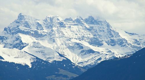 Les dents-du-midi, switzerland