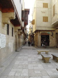 Street amidst buildings in town