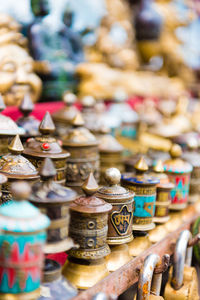 Close-up of market stall for sale