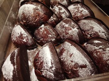 Close-up of chocolate cake