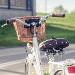 Close-up of motorcycle