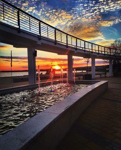 Bridge against sky