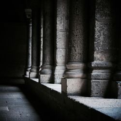 Shadow of colonnade