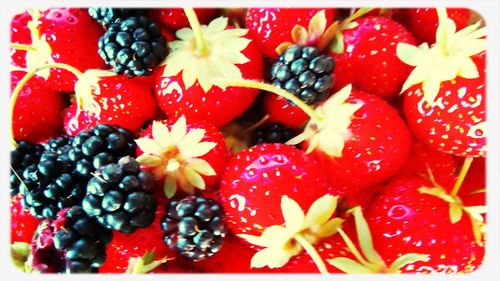 Close-up of strawberries