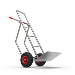 Close-up of red toy against white background