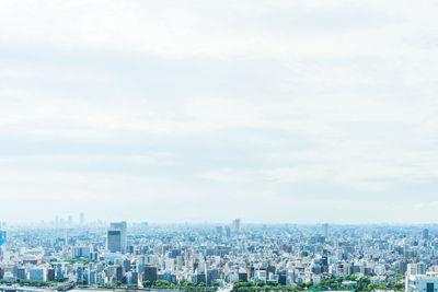 Cityscape against sky