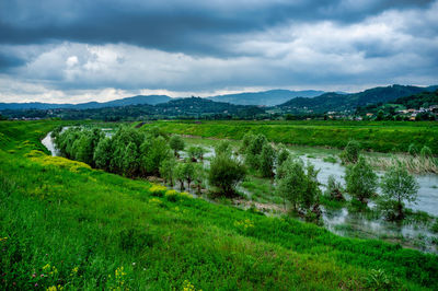 River engineering works for flood protection and hydraulic and reclamation projects.