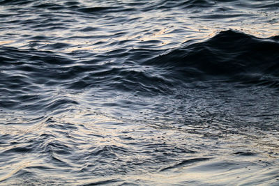 Full frame shot of rippled water