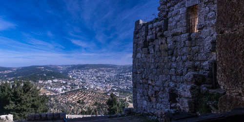 View of buildings in city