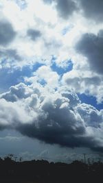 Scenic view of landscape against cloudy sky