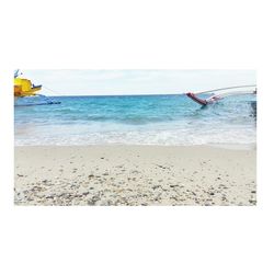 Scenic view of beach