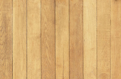 Surface level of wooden floor