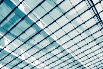 Full frame shot of glass ceiling