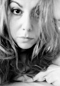 Close-up portrait of a beautiful young woman