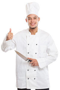 Portrait of a smiling young man