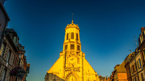 Low angle view of church