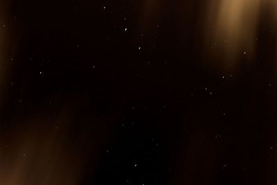 Low angle view of stars in sky