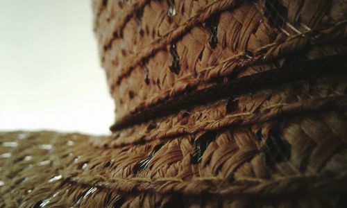 Close-up of rope against sky