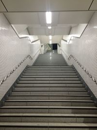 Low angle view of staircase